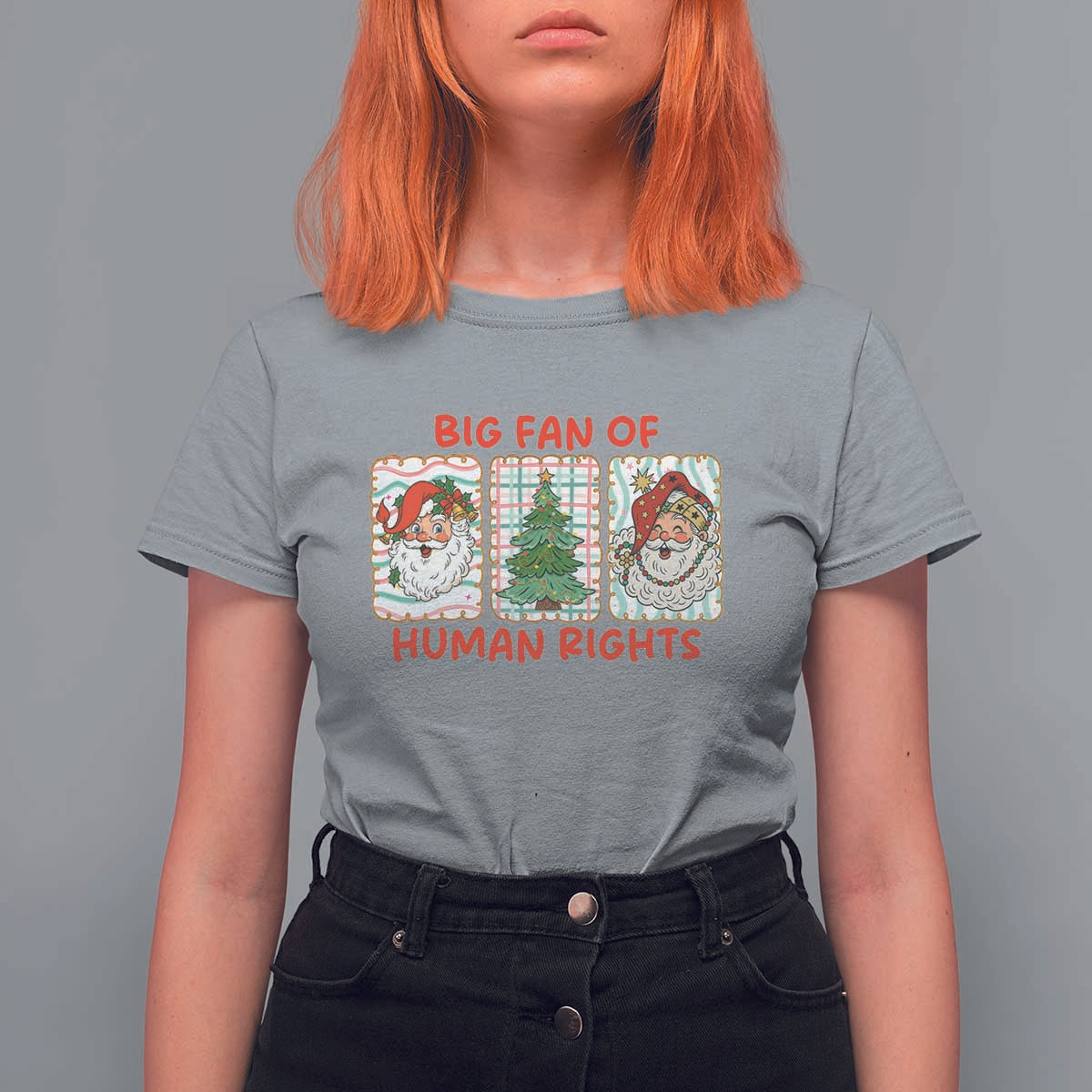 Big Fan Of Human Rights And Equality T Shirt For Women Xmas Activism Gift - Wonder Print Shop