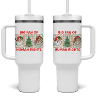Big Fan Of Human Rights And Equality Tumbler With Handle Xmas Activism Gift - Wonder Print Shop