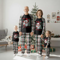 Christmas Cute Santa Big Fan Of Human Rights Gift Plaid Pajama Set - Wonder Print Shop