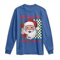 Christmas Cute Santa Big Fan Of Human Rights Gift Long Sleeve Shirt - Wonder Print Shop