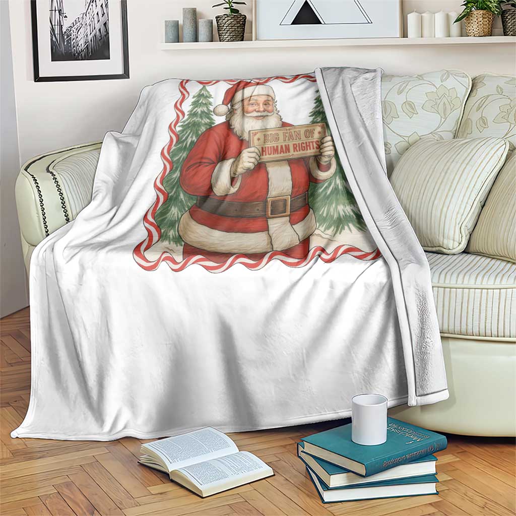 Christmas Gift For Big Fans Of Human Rights And Activism Throw Blanket - Wonder Print Shop