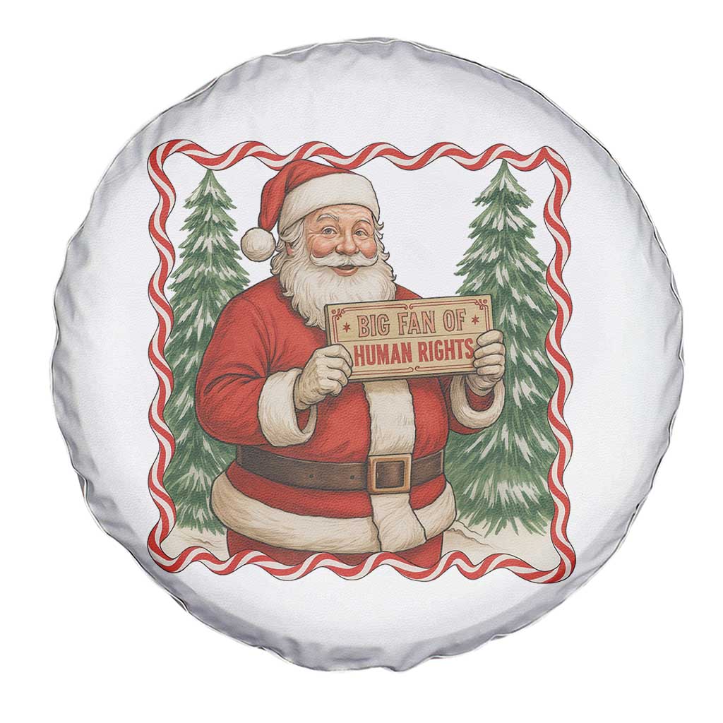 Christmas Gift For Big Fans Of Human Rights And Activism Spare Tire Cover - Wonder Print Shop