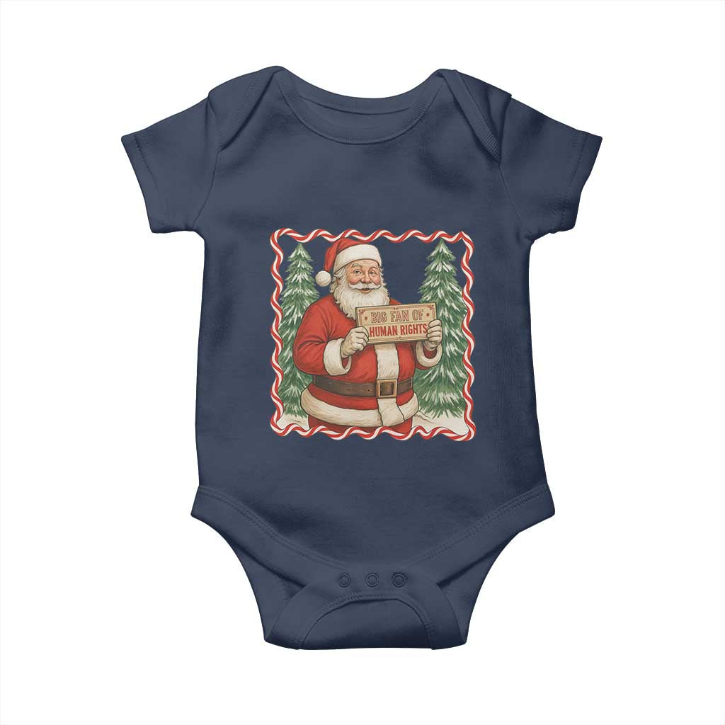 Christmas Gift For Big Fans Of Human Rights And Activism Baby Onesie - Wonder Print Shop