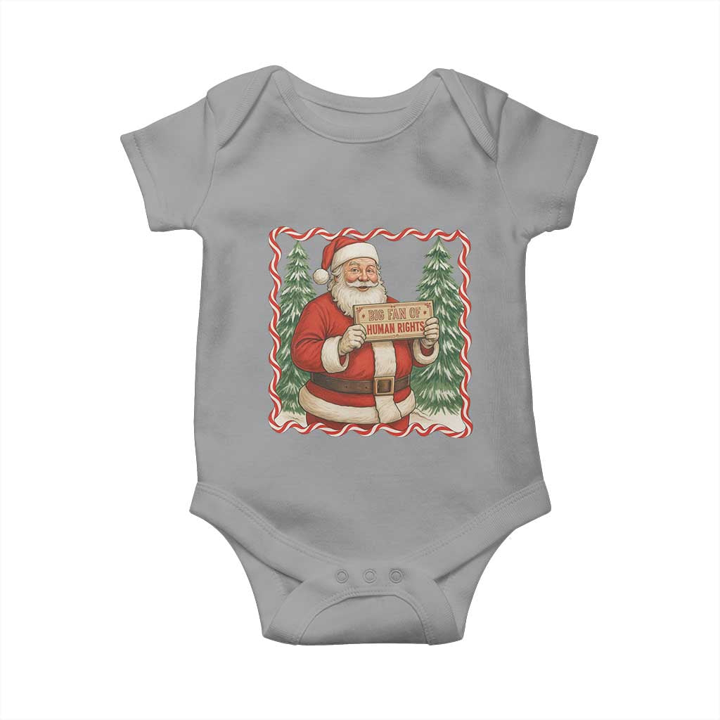 Christmas Gift For Big Fans Of Human Rights And Activism Baby Onesie - Wonder Print Shop