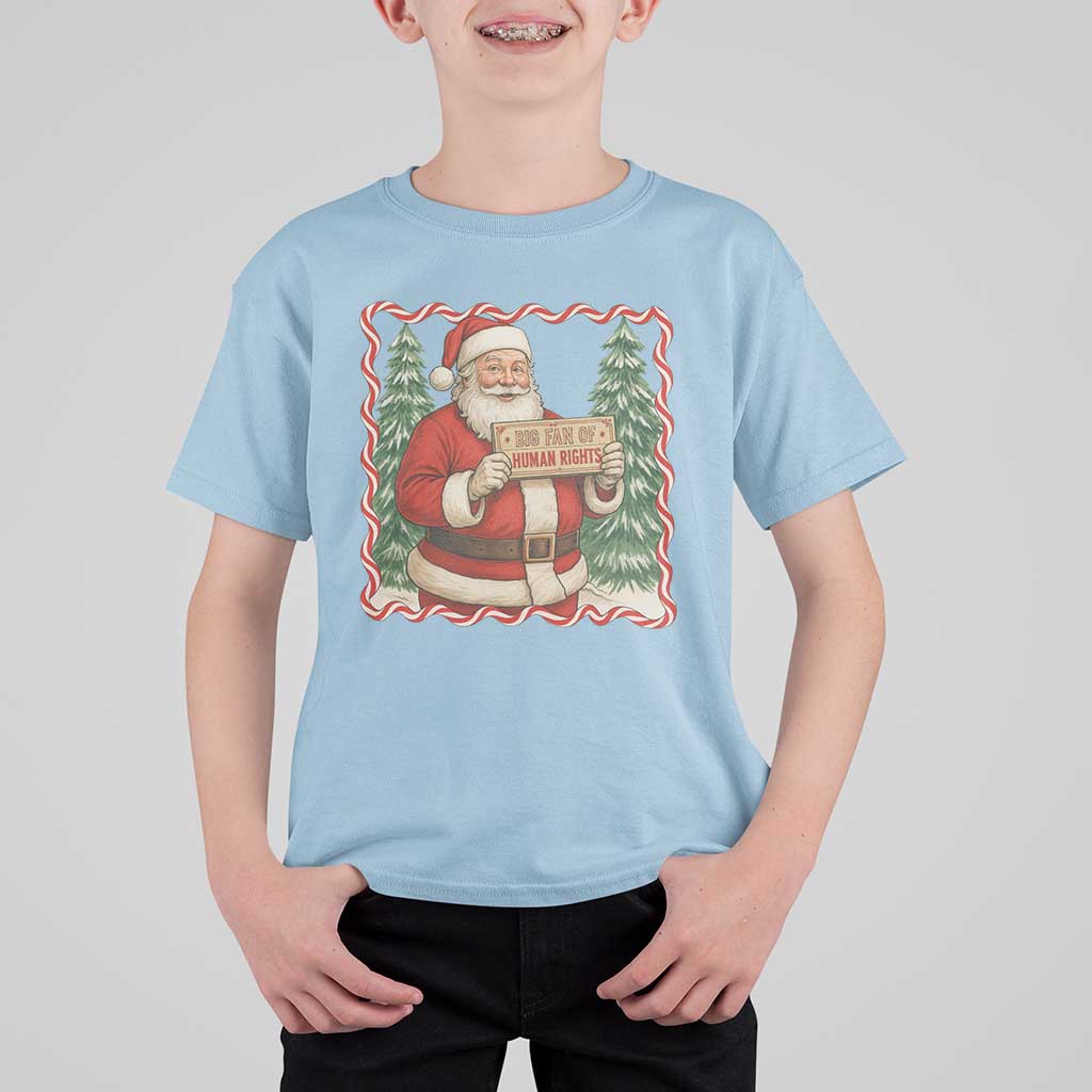 Christmas Gift For Big Fans Of Human Rights And Activism T Shirt For Kid - Wonder Print Shop