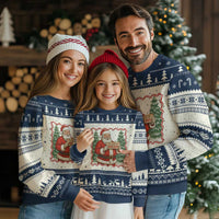 Xmas Gift For Big Fans Of Human Rights And Activism Ugly Christmas Sweater - Wonder Print Shop