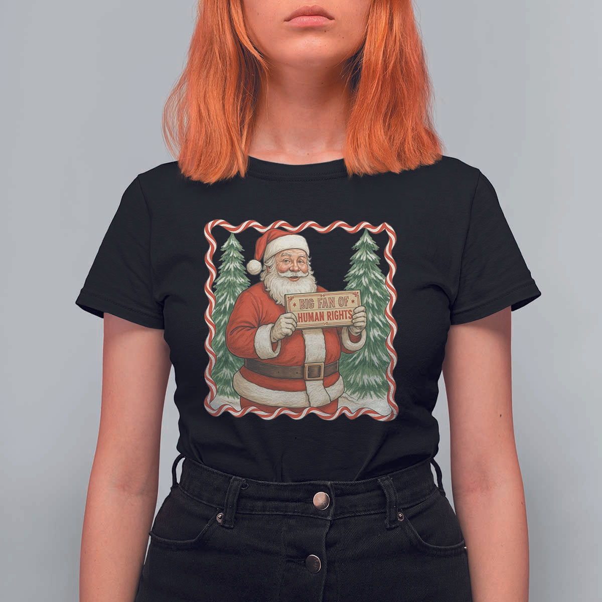 Christmas Gift For Big Fans Of Human Rights And Activism T Shirt For Women - Wonder Print Shop