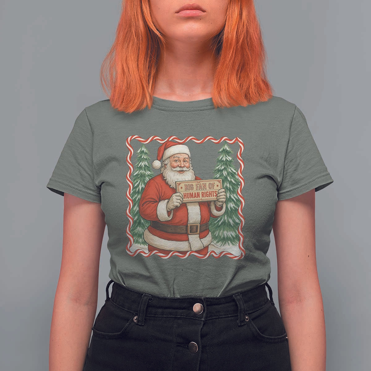 Christmas Gift For Big Fans Of Human Rights And Activism T Shirt For Women - Wonder Print Shop