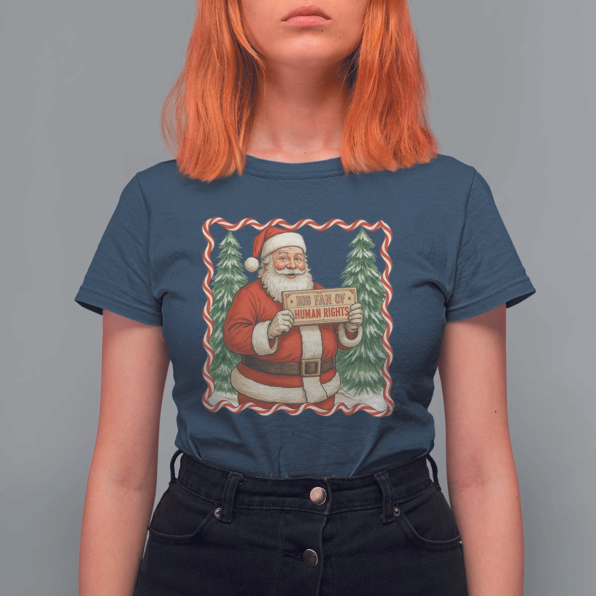 Christmas Gift For Big Fans Of Human Rights And Activism T Shirt For Women - Wonder Print Shop