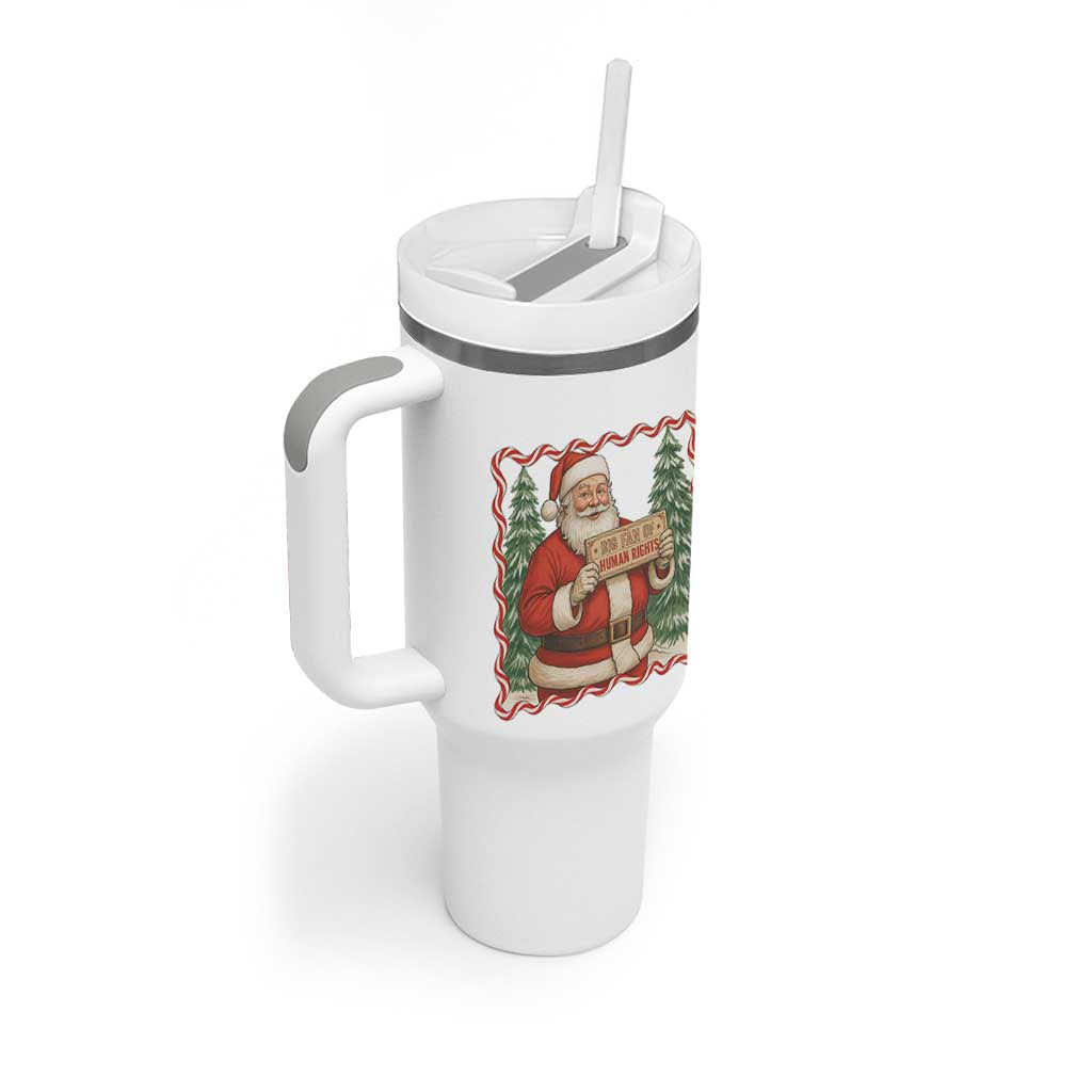 Christmas Gift For Big Fans Of Human Rights And Activism Tumbler With Handle - Wonder Print Shop