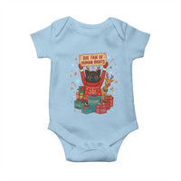 Cute Santa Cat Big Fan Of Human Rights Baby Onesie Christmas Supporters - Wonder Print Shop