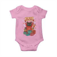 Cute Santa Cat Big Fan Of Human Rights Baby Onesie Christmas Supporters - Wonder Print Shop