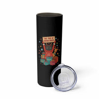 Cute Santa Cat Big Fan Of Human Rights Skinny Tumbler Christmas Supporters - Wonder Print Shop