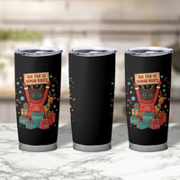 Cute Santa Cat Big Fan Of Human Rights Tumbler Cup Christmas Supporters - Wonder Print Shop