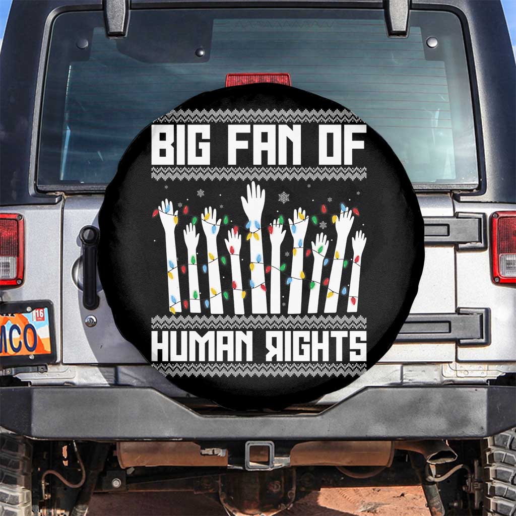 Big Fan Of Human Rights Equality Supporters Spare Tire Cover Christmas Gift - Wonder Print Shop