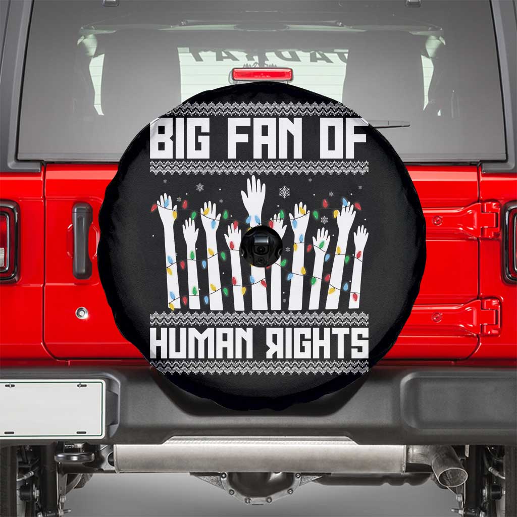 Big Fan Of Human Rights Equality Supporters Spare Tire Cover Christmas Gift - Wonder Print Shop