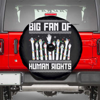 Big Fan Of Human Rights Equality Supporters Spare Tire Cover Christmas Gift - Wonder Print Shop