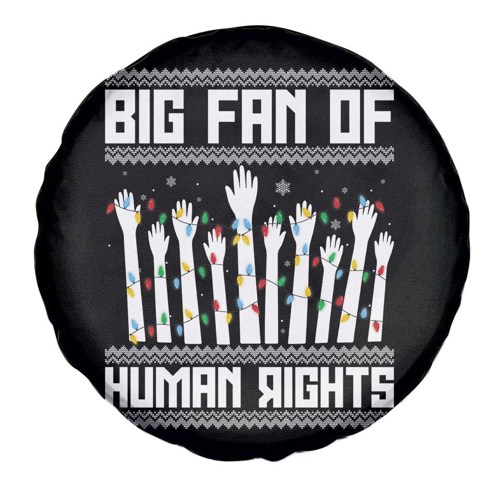 Big Fan Of Human Rights Equality Supporters Spare Tire Cover Christmas Gift - Wonder Print Shop