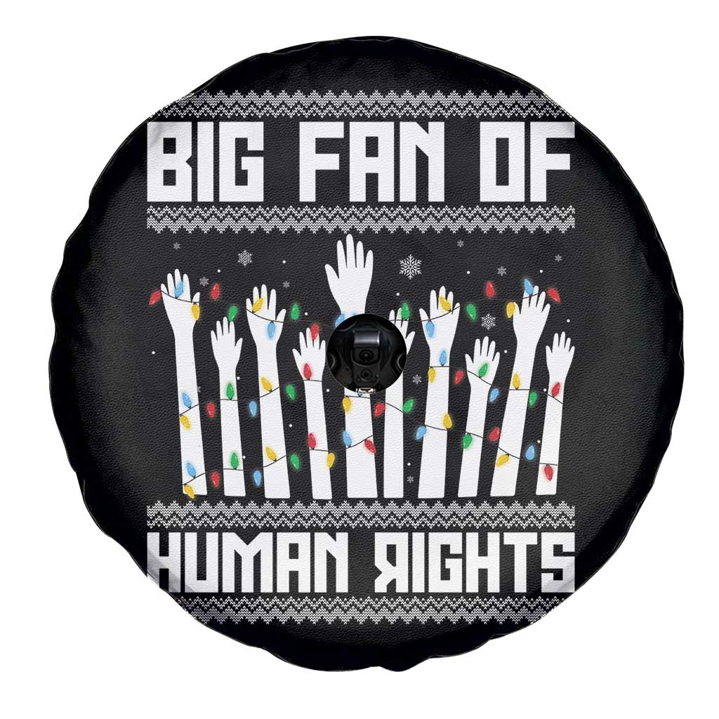 Big Fan Of Human Rights Equality Supporters Spare Tire Cover Christmas Gift - Wonder Print Shop