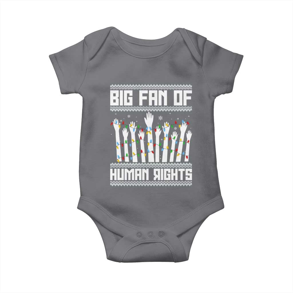 Big Fan Of Human Rights Equality Supporters Baby Onesie Christmas Gift - Wonder Print Shop