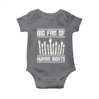 Big Fan Of Human Rights Equality Supporters Baby Onesie Christmas Gift - Wonder Print Shop