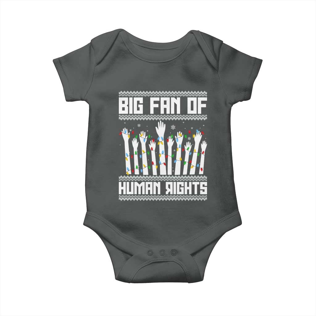 Big Fan Of Human Rights Equality Supporters Baby Onesie Christmas Gift - Wonder Print Shop