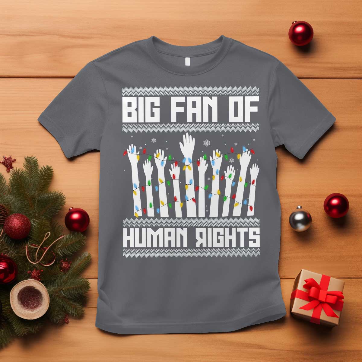 Big Fan Of Human Rights Equality Supporters T Shirt Christmas Gift - Wonder Print Shop