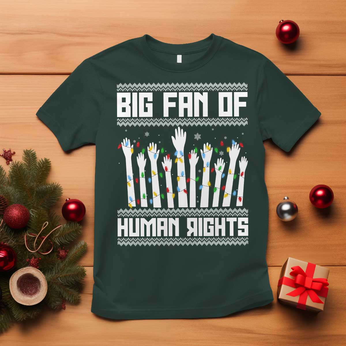 Big Fan Of Human Rights Equality Supporters T Shirt Christmas Gift - Wonder Print Shop