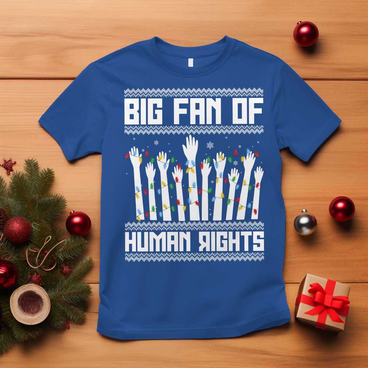 Big Fan Of Human Rights Equality Supporters T Shirt Christmas Gift - Wonder Print Shop
