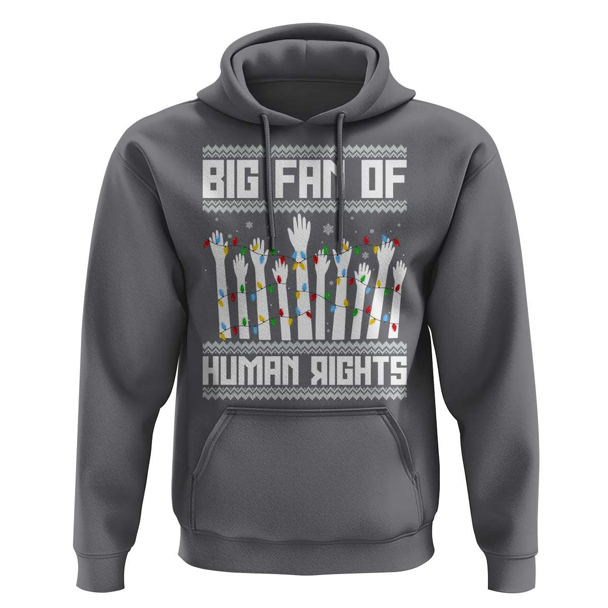 Big Fan Of Human Rights Equality Supporters Hoodie Christmas Gift - Wonder Print Shop