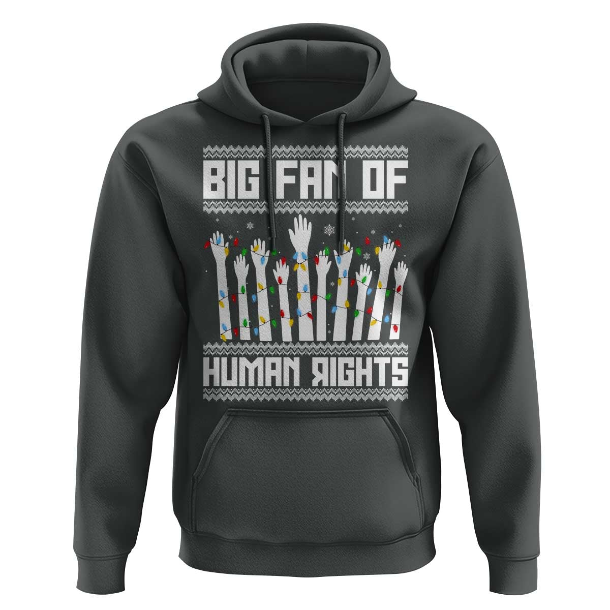 Big Fan Of Human Rights Equality Supporters Hoodie Christmas Gift - Wonder Print Shop