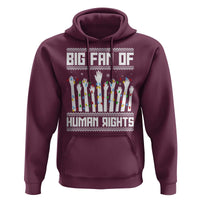 Big Fan Of Human Rights Equality Supporters Hoodie Christmas Gift - Wonder Print Shop