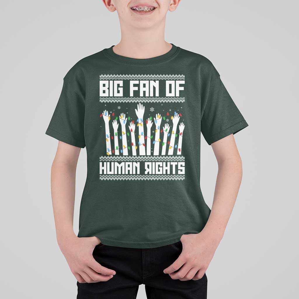 Big Fan Of Human Rights Equality Supporters T Shirt For Kid Christmas Gift - Wonder Print Shop