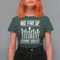 Big Fan Of Human Rights Equality Supporters T Shirt For Women Christmas Gift - Wonder Print Shop