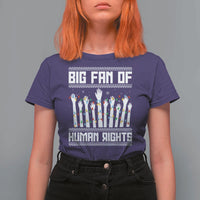 Big Fan Of Human Rights Equality Supporters T Shirt For Women Christmas Gift - Wonder Print Shop