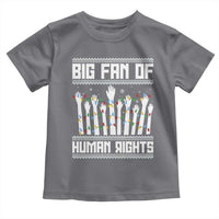 Big Fan Of Human Rights Equality Supporters Toddler T Shirt Christmas Gift - Wonder Print Shop