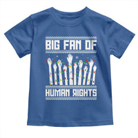 Big Fan Of Human Rights Equality Supporters Toddler T Shirt Christmas Gift - Wonder Print Shop