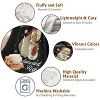 All I Want For Christmas Is Fundamental Human Rights Throw Blanket Xmas Supporters Gift - Wonder Print Shop