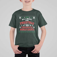 Christmas Gift For Fundamental Human Rights Supporters T Shirt For Kid - Wonder Print Shop