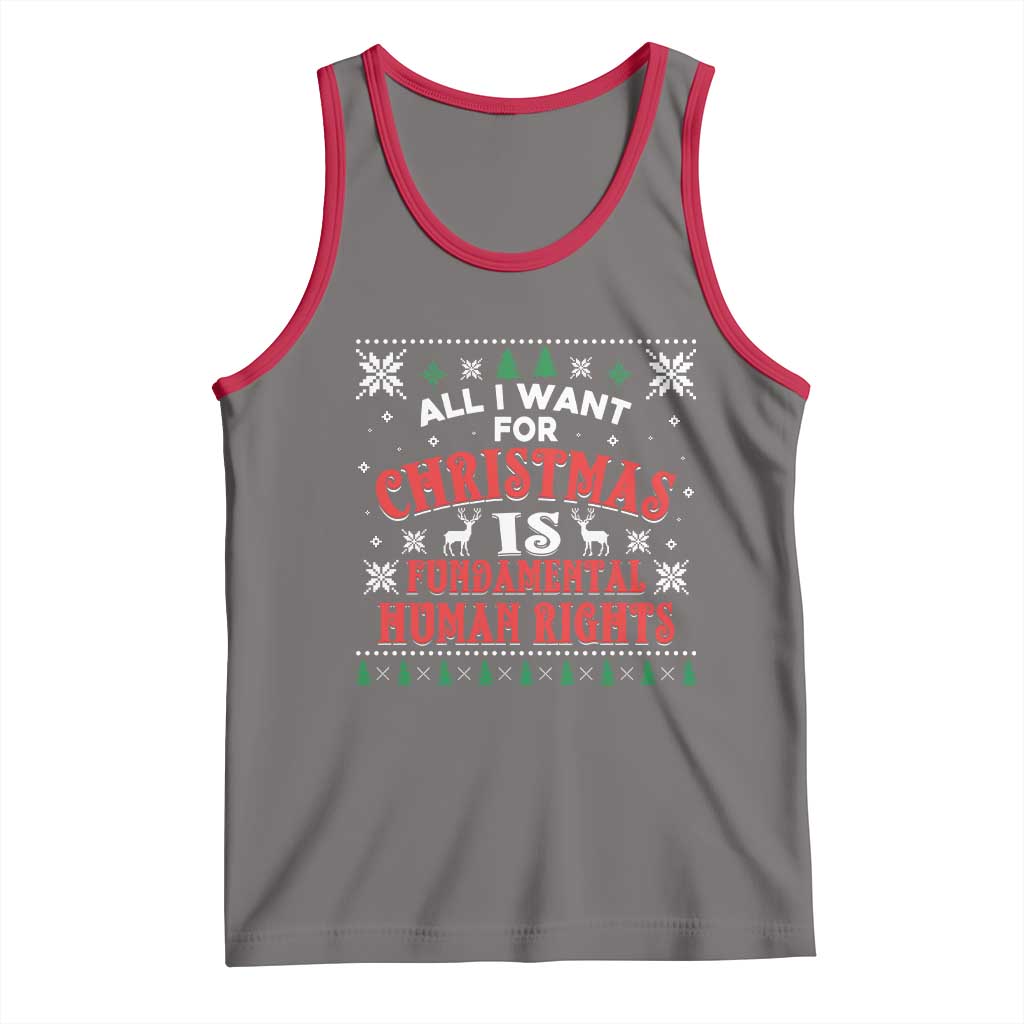 Christmas Gift For Fundamental Human Rights Supporters Tank Top - Wonder Print Shop