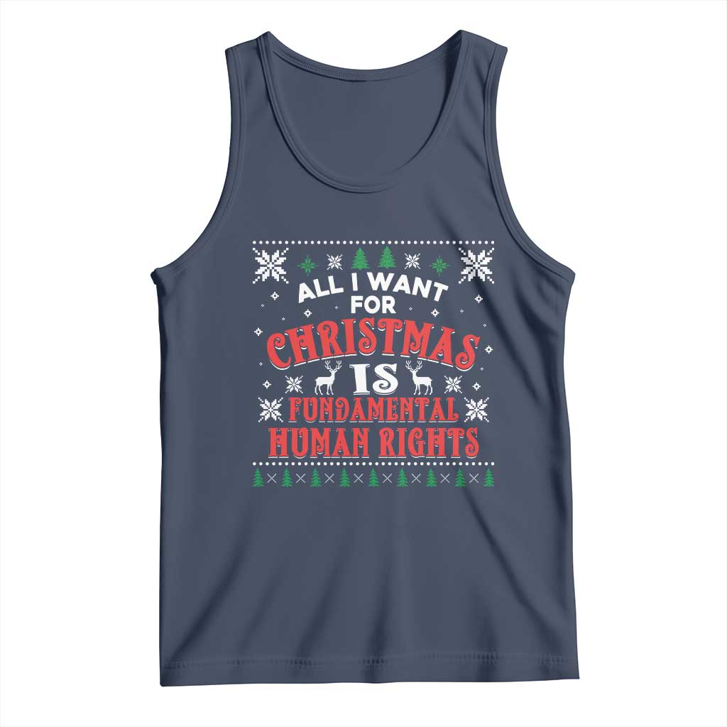Christmas Gift For Fundamental Human Rights Supporters Tank Top - Wonder Print Shop