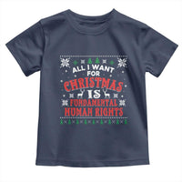 Christmas Gift For Fundamental Human Rights Supporters Toddler T Shirt - Wonder Print Shop