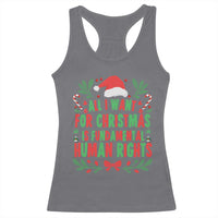 All I Want For Christmas Is Fundamental Human Rights Racerback Tank Top Pro Democracy Xmas Gift - Wonder Print Shop