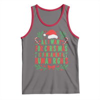 All I Want For Christmas Is Fundamental Human Rights Tank Top Pro Democracy Xmas Gift - Wonder Print Shop