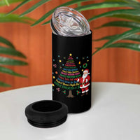 Pro Democracy Activist Christmas Tree 4 in 1 Can Cooler Tumbler Human Rights Xmas Gift - Wonder Print Shop