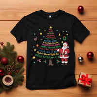 Pro Democracy Activist Christmas Tree T Shirt Human Rights Xmas Gift - Wonder Print Shop