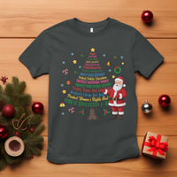 Pro Democracy Activist Christmas Tree T Shirt Human Rights Xmas Gift - Wonder Print Shop
