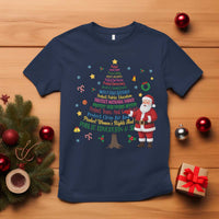 Pro Democracy Activist Christmas Tree T Shirt Human Rights Xmas Gift - Wonder Print Shop