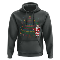 Pro Democracy Activist Christmas Tree Hoodie Human Rights Xmas Gift - Wonder Print Shop