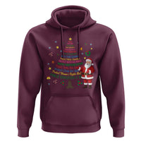 Pro Democracy Activist Christmas Tree Hoodie Human Rights Xmas Gift - Wonder Print Shop